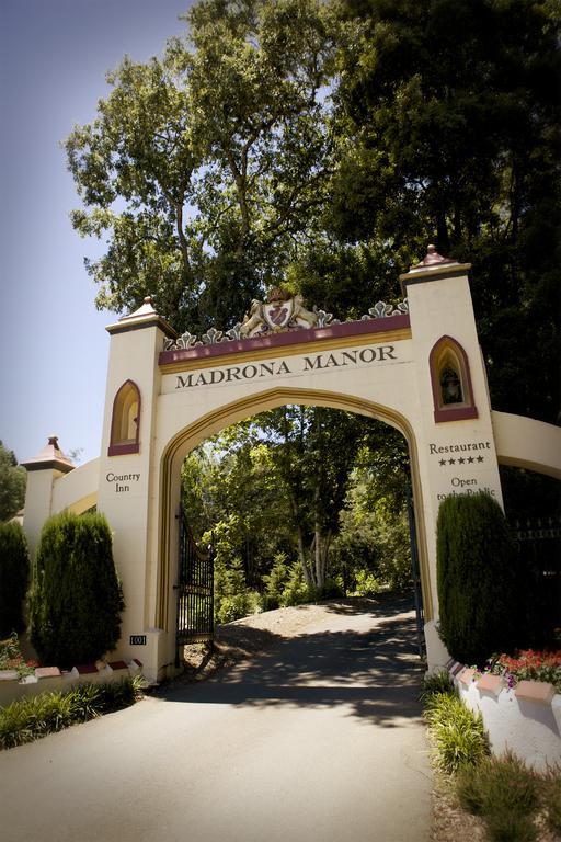 Madrona Manor Hotel Healdsburg Eksteriør billede